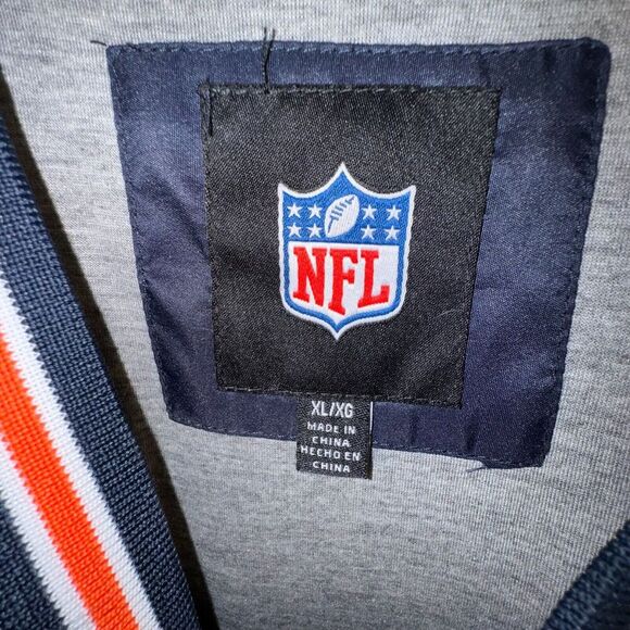 Denver Broncos NFL G-III Apparel Pullover Windbreaker Adult XL Pockets V-Neck - Picture 3 of 8